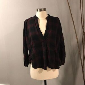Lovestitch Plaid Top  